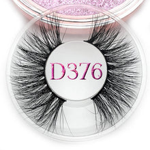 Load image into Gallery viewer, Mikiwi 3D mink false lashes D365-D380