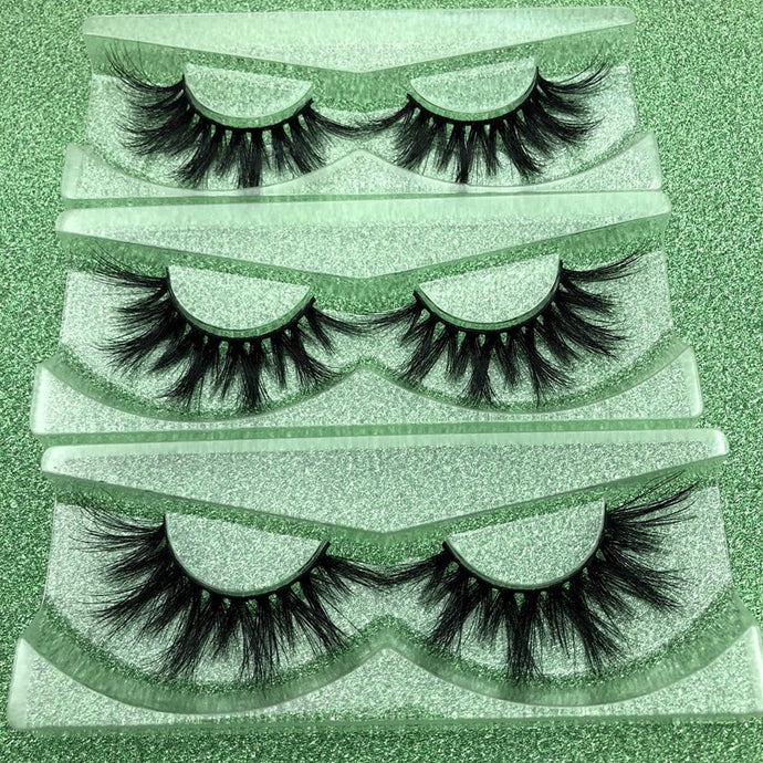 Mikiwi D384 3D mink eyelashes popular long thick