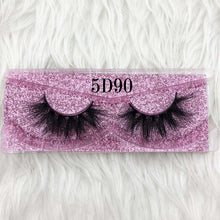 Load image into Gallery viewer, 3D mink lashes 5d lashes rose gold