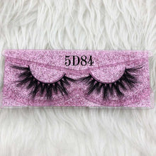 Load image into Gallery viewer, 3D mink lashes 5d lashes rose gold