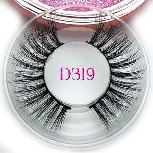 Hot selling 100% real eyelashes D381